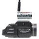 Streamlight TLR-7 X USB Multi-Fuel, Low-Profile, Rail-Mounted Light w/Interchangeable Rear Paddle Switches, Black, 69455