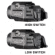 Streamlight TLR-7 X USB Multi-Fuel, Low-Profile, Rail-Mounted Light w/Interchangeable Rear Paddle Switches, Black, 69455