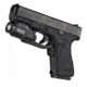 Streamlight TLR-7X Contour Remote Weapon Light, 500 Lumens, Most Glocks Gen 4/5, w/ Mounting Key, CR123A, Black, 69428