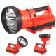 Streamlight H.I.D. LiteBox Searchlight - Rechargeable High Intensity Discharge Flashlight, Lamp Only, WITHOUT CHARGER, Orange, 45600