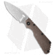 Strider Knives SMF-CC Folding Knife, 3.90in, CPM S30V, Spear Point Blade, G-10, Brown Handle, Brown/Gray, 9.00 inch, BHQ-32278