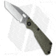 Strider Knives SnG Folding Knife, 3.50in, CPM S30V, Tanto Blade, G-10, OD Green Handle, GG Gunner Grip, OD Green/Gray, 8.20 inch, BHQ-31046