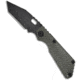Strider Knives SnG Folding Knife, 3.50in, CPM S30V, Tanto Blade, G-10, OD Green Handle, GG Gunner Grip, OD Green/Black, 8.20 inch, BHQ-9516