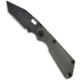 Strider Knives SnG Folding Knife, 3.50in, CPM S30V, Tanto Blade, G-10, OD Green Handle, GG Gunner Grip, OD Green/Black, 8.20 inch, BHQ-9516
