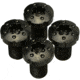 Strike Industries 1911 Torx Grip Slimline Screws w/ Black Zinc Coating, Black Zinc, One Size, SI-1911TS-BZC-SLIM