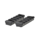 Strike Industries 2pcs Polymer 5 Slot Keymod Short Rail Section, Black SI-KMPRS-5