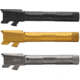 Strike Industries 4.46in Threaded Barrel for Glock 19, 1-10 Twist Rate, 1/2x28 TPI, Black, SI-G-THDBARREL-19-BK