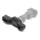 Strike Industries Ambidextrous AR-15 Pedal Switch for Modular Selector QD Switch AR Safety Selector, Black, One Size, SI-AR-MSS-PEDAL-BK