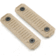 Strike Industries AR Cable Management Rail Cover - Long, 2pc/set, FDE, One Size, SI-AR-CM-COVER-L-FDE