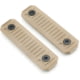 Strike Industries AR Cable Management Rail Cover - Long, 2pc/set, FDE, One Size, SI-AR-CM-COVER-L-FDE