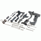 Strike Industries AR Lower Receiver Parts With Trigger, Hammer And Disconnector, Black SI-AR-LRPTH