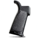 Strike Industries AR Overmolded Enhanced Pistol Grip, 15 Degree, Black, One Size, SI-AR-OMPG-15