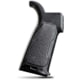 Strike Industries AR Overmolded Enhanced Pistol Grip, 15 Degree, Black, One Size, SI-AR-OMPG-15