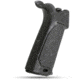 Strike Industries AR Overmolded Enhanced Pistol Grip, 25 Degree, Black, One Size, SI-AR-OMPG-25