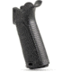 Strike Industries AR Overmolded Enhanced Pistol Grip, 25 Degree, Black, One Size, SI-AR-OMPG-25