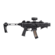 Strike Industries AR Pistol Grip Adapter for CZ Scorpion, Black, SI-CEVO-ARPG-ADA
