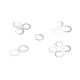 Strike Industries AR Shim Set, .223/ 5.56mm, 1/2x28 TPI, Stainless, SI-AR-SHIM-223
