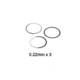 Strike Industries AR Shim Set, .223/ 5.56mm, 1/2x28 TPI, Stainless, SI-AR-SHIM-223