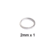 Strike Industries AR Shim Set, .223/ 5.56mm, 1/2x28 TPI, Stainless, SI-AR-SHIM-223