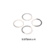 Strike Industries AR Shim Set, .223/ 5.56mm, 1/2x28 TPI, Stainless, SI-AR-SHIM-223