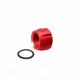 Strike Industries Barrel Cover Thread Protector - Enhanced version, Red, One Size SI-BCTP-E-RED