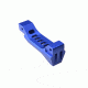 Strike Industries Billet Trigger Guard - Fang style, Blue, One Size, SI-BTG-FANG-BLU