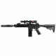 Strike Industries Mid Length Barrel Extension, Black, 16in SI-COBRADB16M