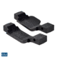 Strike Industries Cobra Straight and Right Only Polymer Trigger Guard Combo-2 Pack, Black SI-COBRA-02-SR-BK
