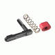 Strike Industries Enhanced Magazine Catch with Red Release Button, Red SI-AR-EMC-RED