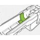 Strike Industries Frame Shock Buffer For M and P9/ M and P 40 / M and P 45, Green SI-FSB-M&amp;P