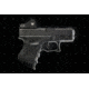 EDEMO Strike Industries Gun Universal Optics Mount for Glock, Black, One Size, SI-GLOCK-GUM, EDEMO6