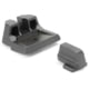 Strike Industries Smith Wesson M/P9 Iron Front / Rear Sights, Suppressor Height, Black, One Size, SI-MP9-SIGHTS-SH