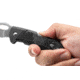 Strike Industries K1 Knife, 89.10mm, AUS-8 Stainless Steel, SI Polymer Extreme Handle, Black, SI-K1-BK