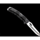 Strike Industries K1 Knife, 89.10mm, AUS-8 Stainless Steel, SI Polymer Extreme Handle, Black, SI-K1-BK
