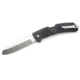 Strike Industries K1 3.51in Folding Knife, Sheepsfoot, AUS-8 Stainless Steel, SI Polymer Extreme Handle, Black, One Size, SI-K1-BK