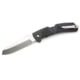 Strike Industries K1 3.51in Folding Knife, Sheepsfoot, AUS-8 Stainless Steel, SI Polymer Extreme Handle, Black, One Size, SI-K1-BK