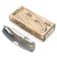 Strike Industries K1 Knife, 89.10mm, AUS-8 Stainless Steel, SI Polymer Extreme Handle, Smoke, SI-K1-TP