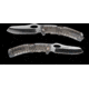 Strike Industries K1 Knife, 89.10mm, AUS-8 Stainless Steel, SI Polymer Extreme Handle, Smoke, SI-K1-TP