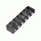 Strike Industries Link Rail Section 6 Slots Fits Most Keymod and M-LOK Version Mounting Surfaces, Black SI-LINK-RS-6-BK