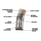 Strike Industries Magazine for .223/5.56 for 10 Rounds, Smoke, One Size, SI-AR-MAG-10