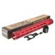 Mega Fins XL Handguard Rail Keymod, Red, 16.25in