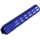 Strike Industries Mega Fins XL Handguard Rail, w/KeyMod, Blue, 12in, SI-MEGAFINS-XL-KM-12-BLU