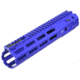Strike Industries Mega Fins XL Handguard Rail, w/Mlok, Blue, 10in, SI-MEGAFINS-XL-MLOK-10-BLU