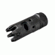 Strike Industries Mini KingComp Muzzle Brake, 9mm, Black SI-MK9-Comp