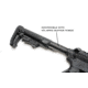 Strike Industries MOD-2 Rifle Stock, Black, One Size, SI-STRIKE-ES-MOD2-BK