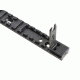 Strike Industries MP7 Backup Sight Top Rail with Anodized Aluminum, Black SI-MP7-BUSR