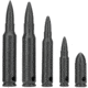 Strike Industries NATO Version Polymer Ammo Collection, Black, One Size, SI-AMMOC-NATO-BK