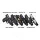 Strike Industries Strike Micro Threaded Comp, QUAD, Black, SI-MC-QUAD