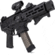 Strike Industries Overmolded Enhanced Pistol Grip for CZ Scorpion EVO, Black, SI-CEVO-OMEPG-BK