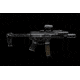 Strike Industries Picatinny Stock Adapter, Stribog SP9, Black, One Size, SI-SP9-PSA-BK
